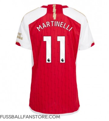 Arsenal Gabriel Martinelli #11 Replik Heimtrikot Damen 2023-24 Kurzarm